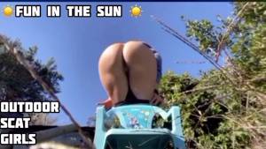 Click to play video FUN IN THE SUN OUTDOOR SCAT GIRLS compilation