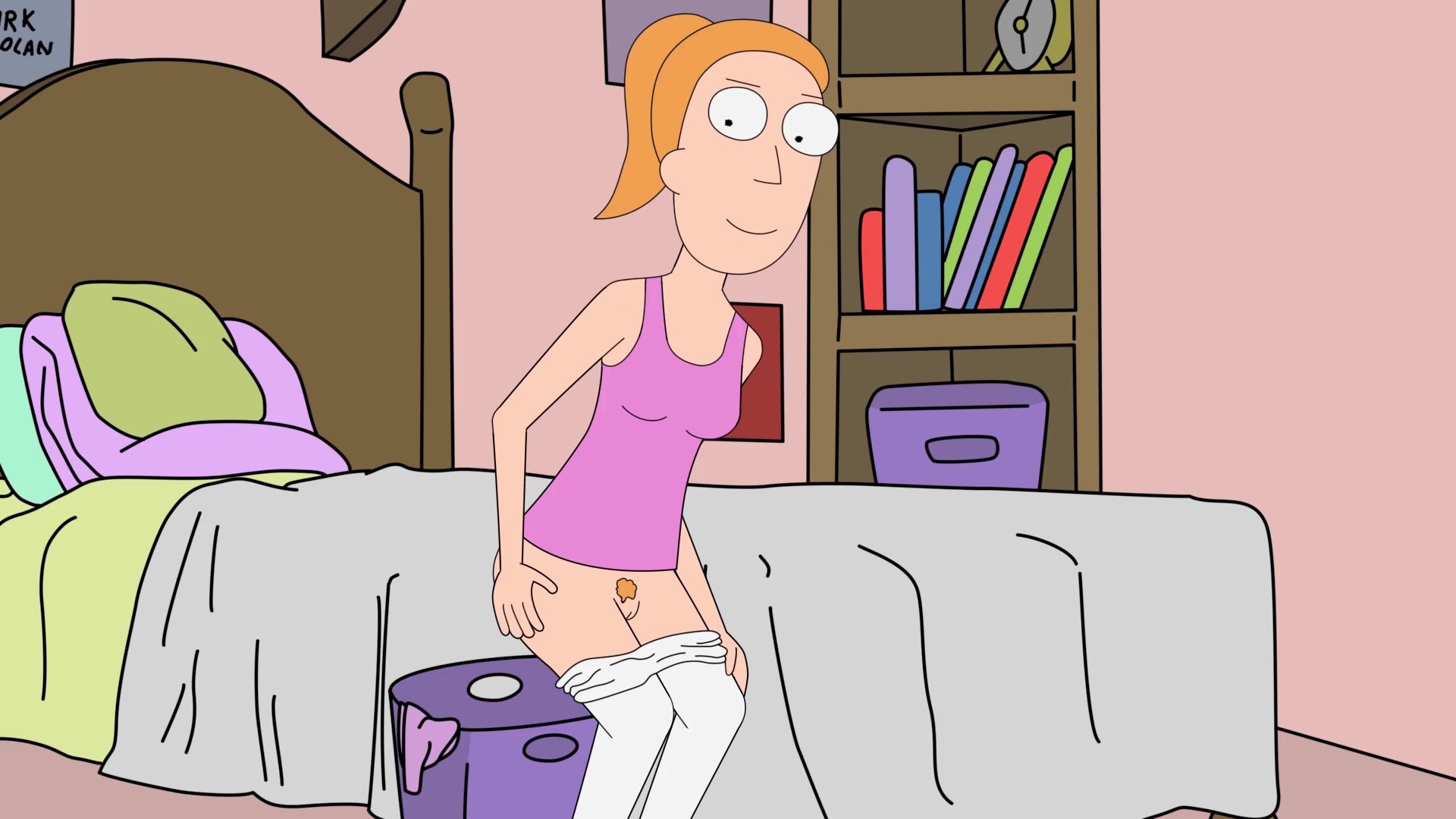 Click to play video Cartoon Scat : Summer has An urgent Desire